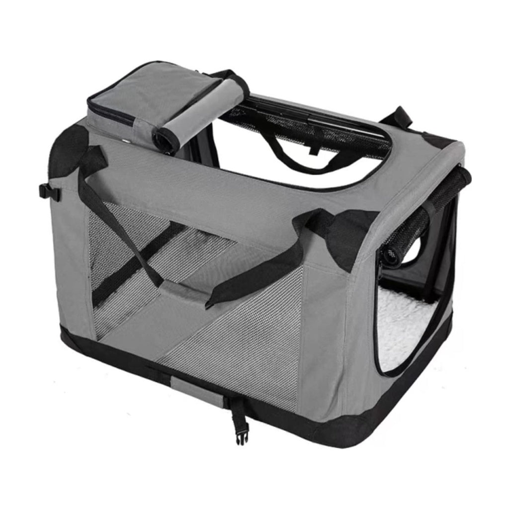 FLOOFI Portable Pet Carrier: Model 1 in M and XL Sizes (Blue, Pink, Grey)