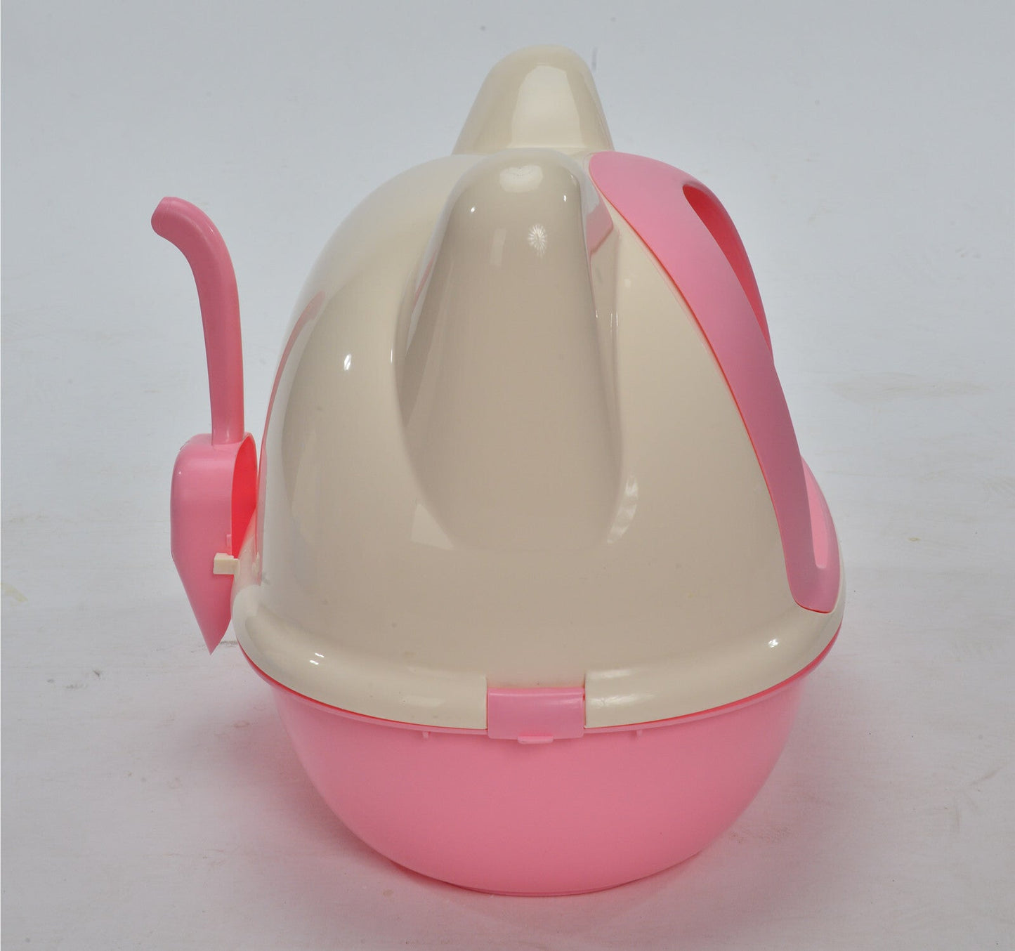 Large Hooded Cat Toilet with Scoop: Convenient Litter Box Tray House for Your Feline