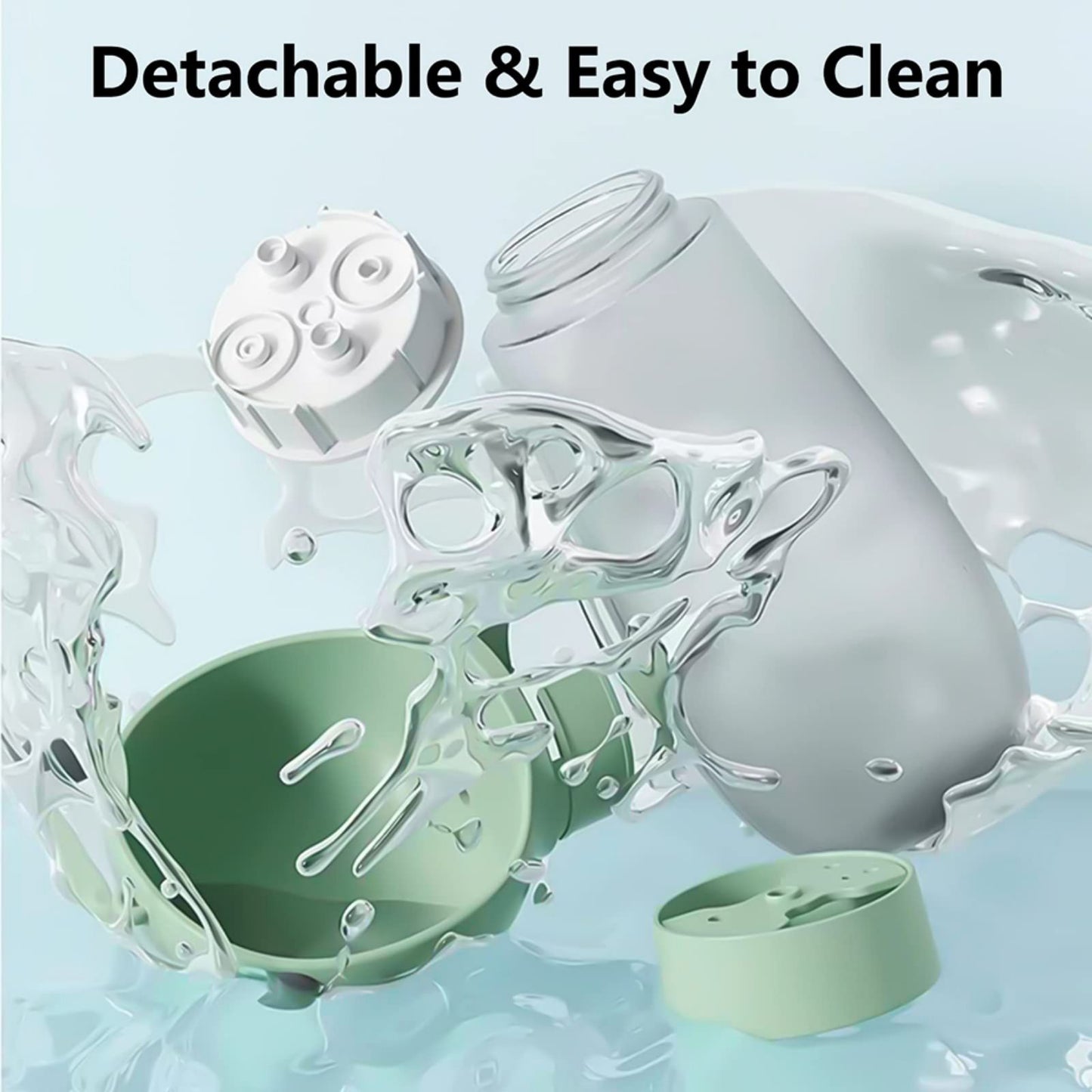 Portable Dog Water Bottle with Food Container: Leak-Proof Dog Water Dispenser