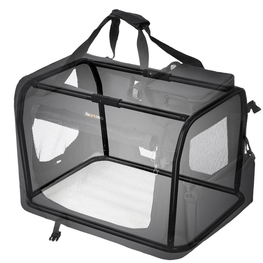 FEANDREA Folding Fabric Pet Carrier: Sizes and Colors for Every Pet's Comfort