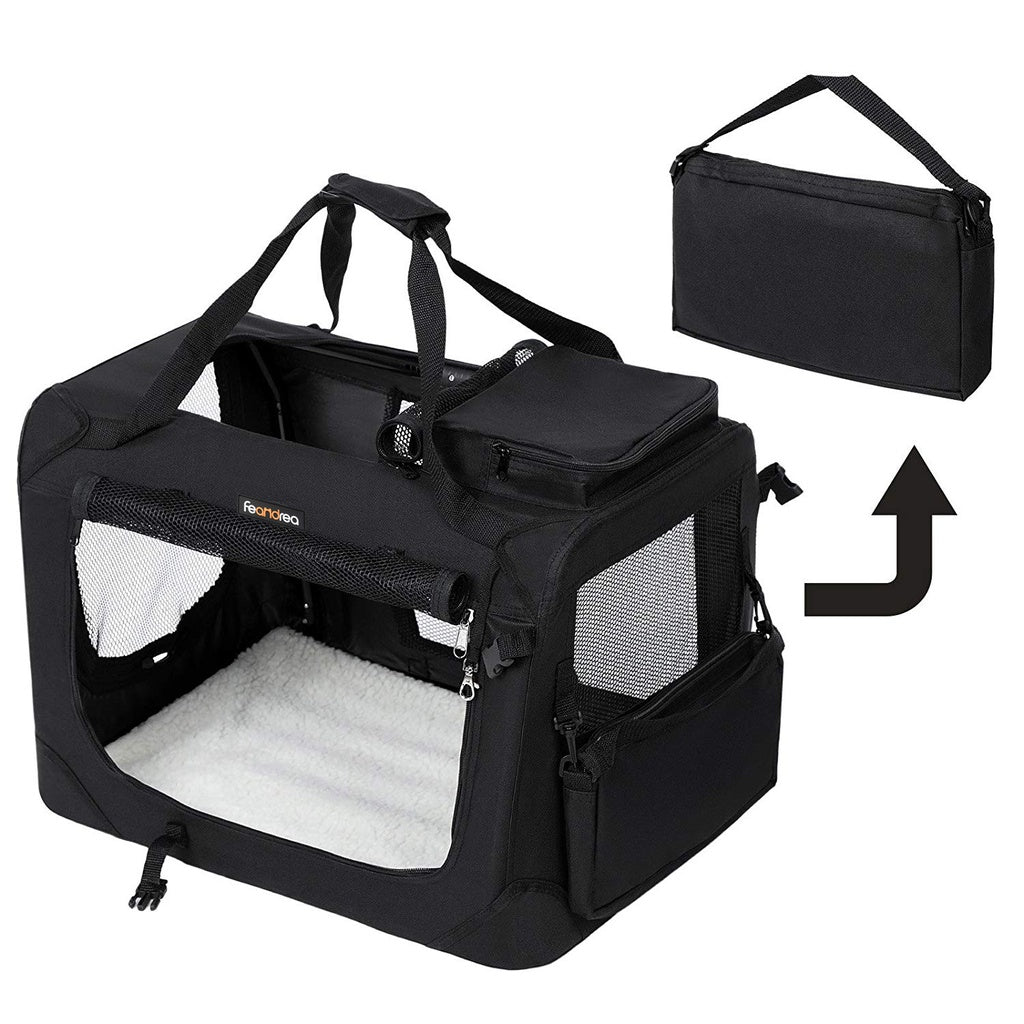FEANDREA Folding Fabric Pet Carrier: Sizes and Colors for Every Pet's Comfort