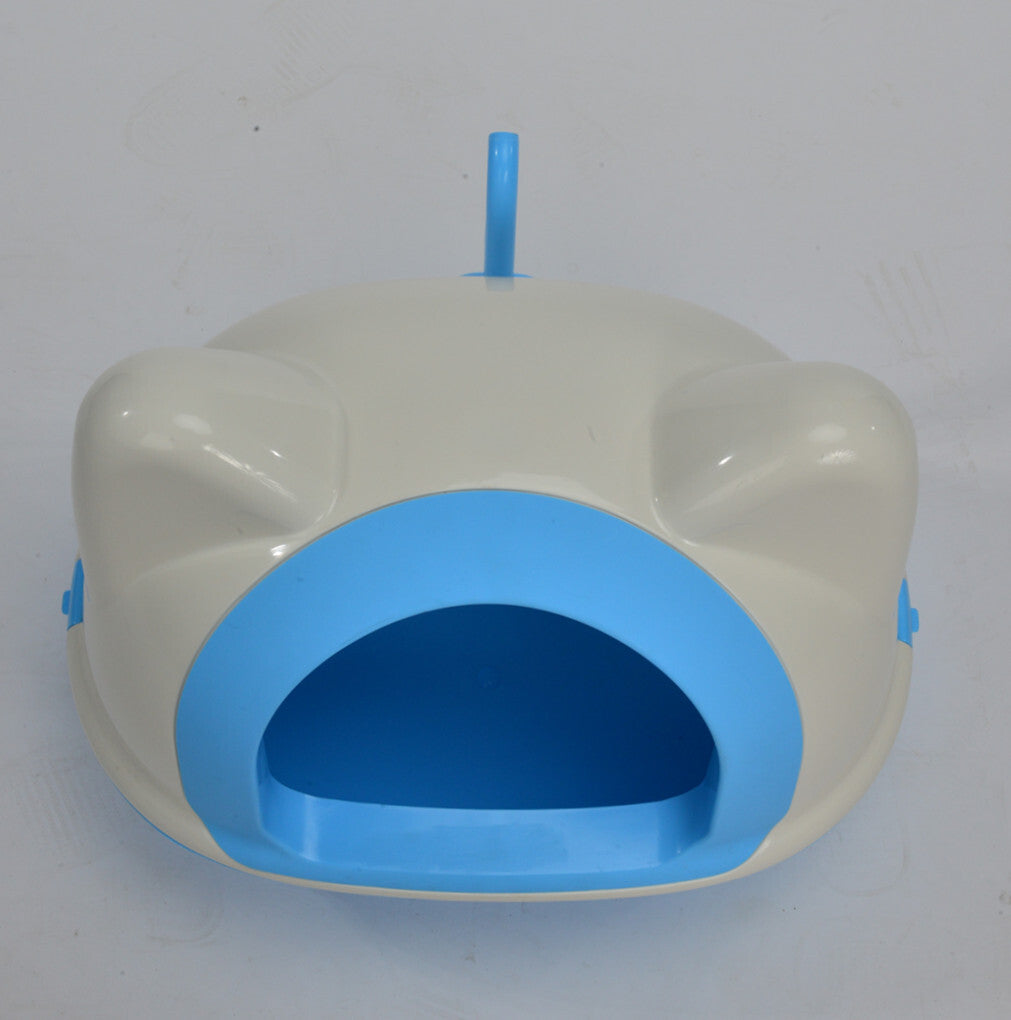 Large Hooded Cat Toilet with Scoop: Convenient Litter Box Tray House for Your Feline