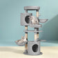 i.Pet Cat Tree Tower Scratching Post Scratcher Wood Condo House Toys Bed 123cm