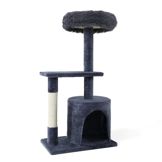 94cm Grey Cat Tree Scratching Post