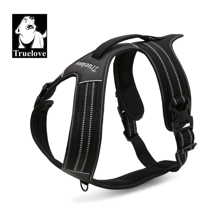 Reflective Heavy Duty Harness: Available in Various Sizes and Colors