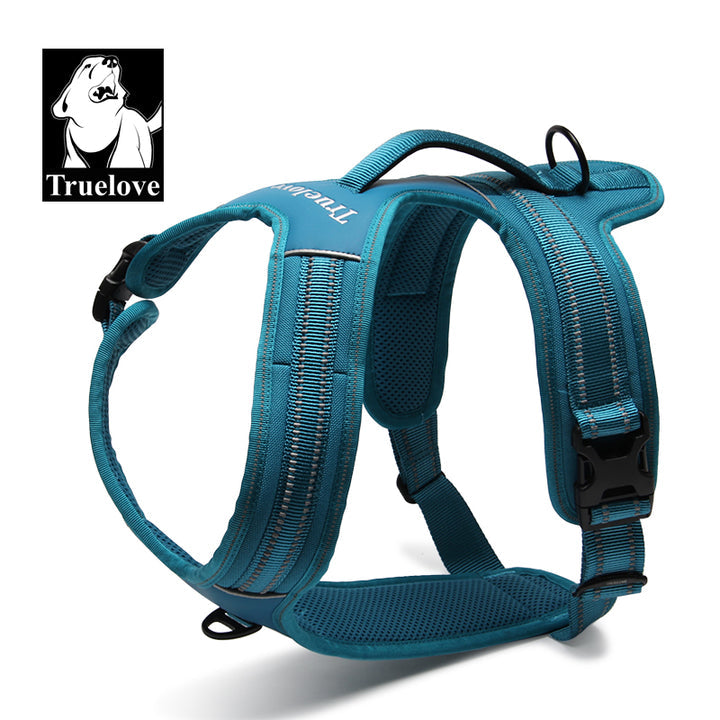 Reflective Heavy Duty Harness: Available in Various Sizes and Colors