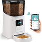 FLOOFI WiFi 6L Automatic Pet Feeder in Black and White