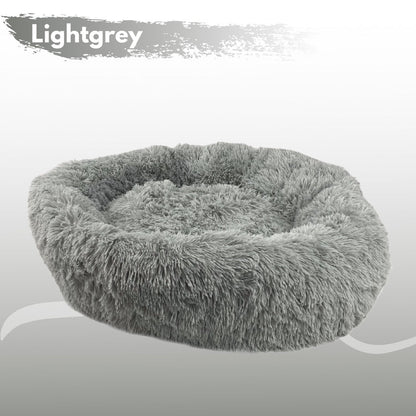 FLOOFI XL 100cm Round Pet Bed: Comfort and Style for Your Pet