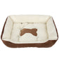 Floofi Pet Bed Bone: Available in various Colors and Sizes.