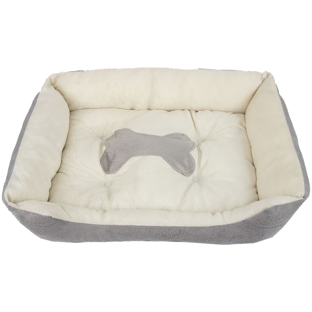 Floofi Pet Bed Bone: Available in various Colors and Sizes.