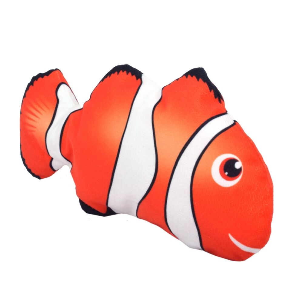 Floofi USB Electric Fish Toy: Available in Crucian Carp, Nemo, and Salmon Designs