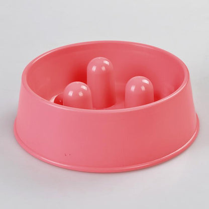 Anti Gulp Slow Feeder Bowl for Dogs, Cats or Puppy's | M, XL size | Pink, Blue.