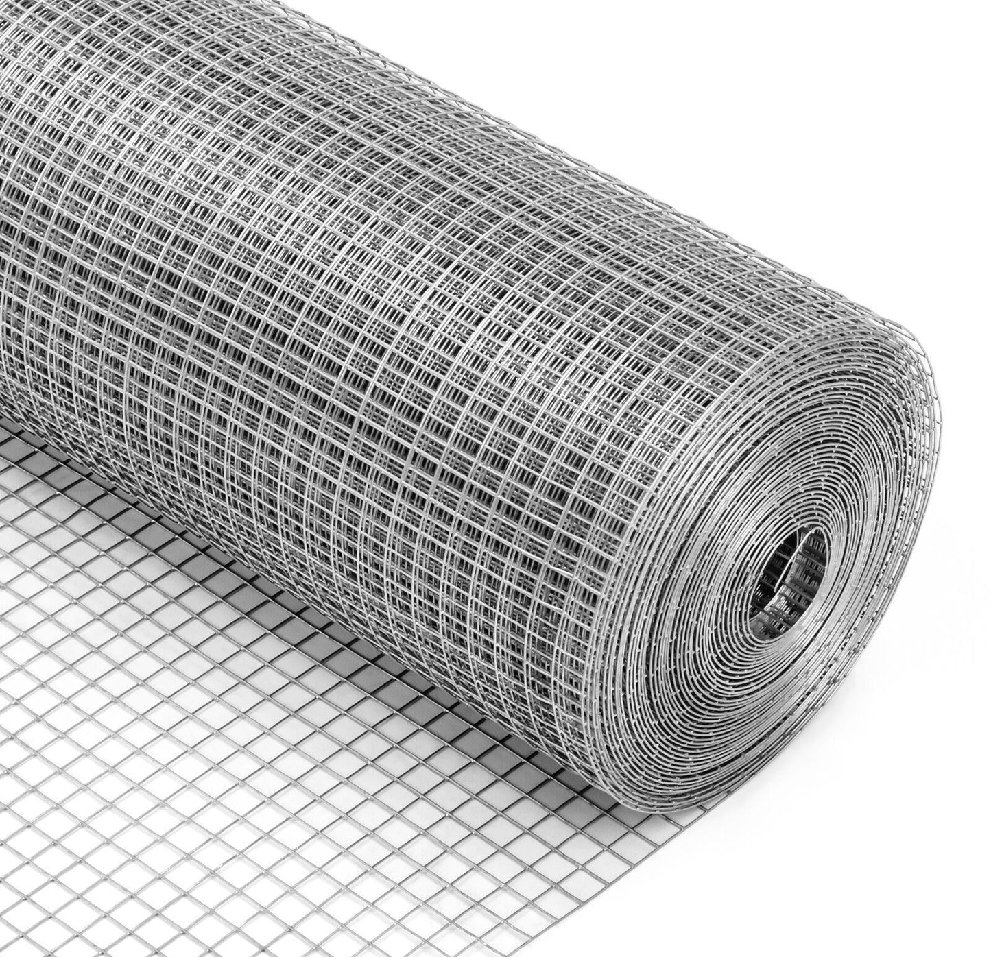 Z: 1 Galvanised Wire Mesh Garden Pet Chicken Coop Fencing Bird Netting Mesh