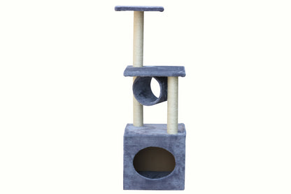 112cm Cat Scratching Post. Comes in two colours: Beige & Grey