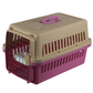 New Medium Airline Pet Carrier Crate with Bowl & Tray for Dogs, Cats, and Rabbits