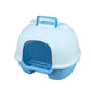 Cat Litter Box Portable Hooded  with Handle & Scoop - Available in Various Colors