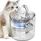 Cat Dog Water Fountain With Sensor Pet Water Dispenser 1.8L Automatic Drinking Fountain for Cats Kitty Indoor