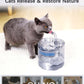 Cat Dog Water Fountain With Sensor Pet Water Dispenser 1.8L Automatic Drinking Fountain for Cats Kitty Indoor