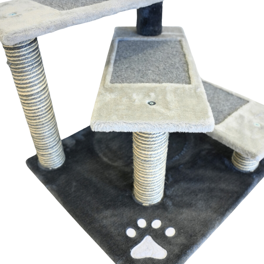 Petwiz Multi Level PawPal Scratching Post Cat Tree