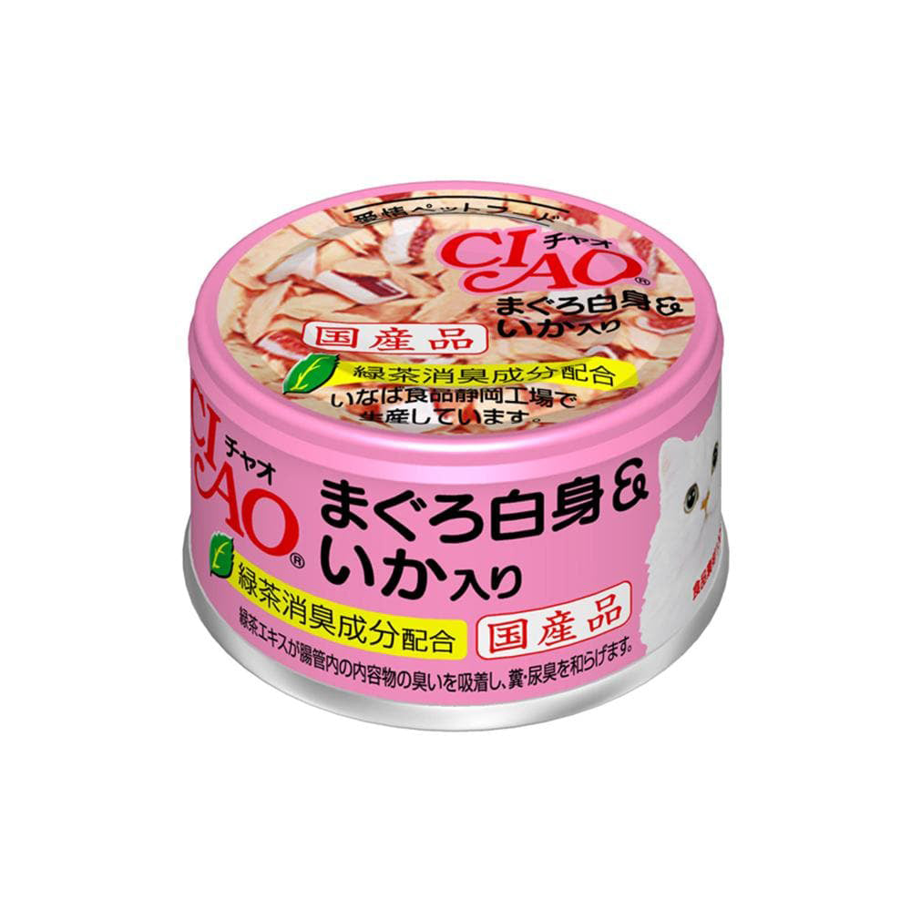 CIAO Canned Jelly Cat Food - Assorted Flavors, Available in Two Sizes