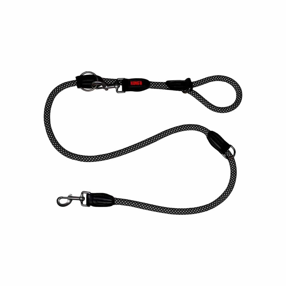 KONG Adjustable Rope Leashes in various colours and sizes