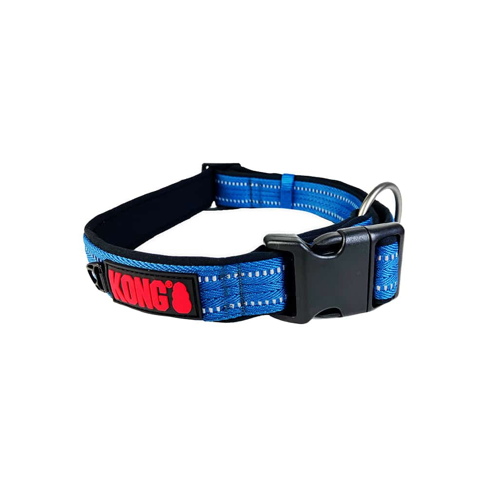 KONG Nylon Collars: Versatile Comfort in Four Colors and Sizes