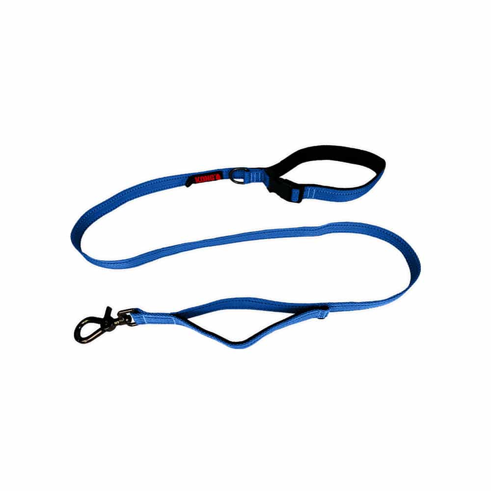 KONG Traffic Leashes: Size Options in Three Colors for Controlled Walks