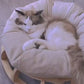 Timber Gyro Cat Nest Bed