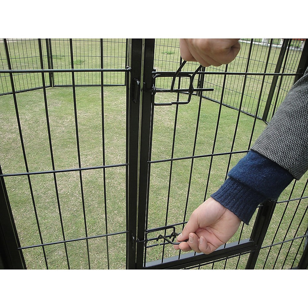 Tall Panel Pet Exercise Pen Enclosure