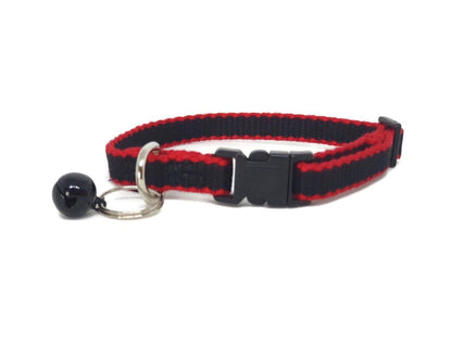 Moondidley Pets 100% Bamboo Fiber Cat Collar with Plastic Buckle