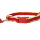 Moondidley Pets 100% Bamboo Fiber Cat Collar with Plastic Buckle