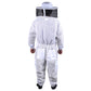 3-Layer Mesh Beekeeping Suit with Ventilated Round Head Veil – Ultra Cool Protective Gear, Sizes S to 5XL