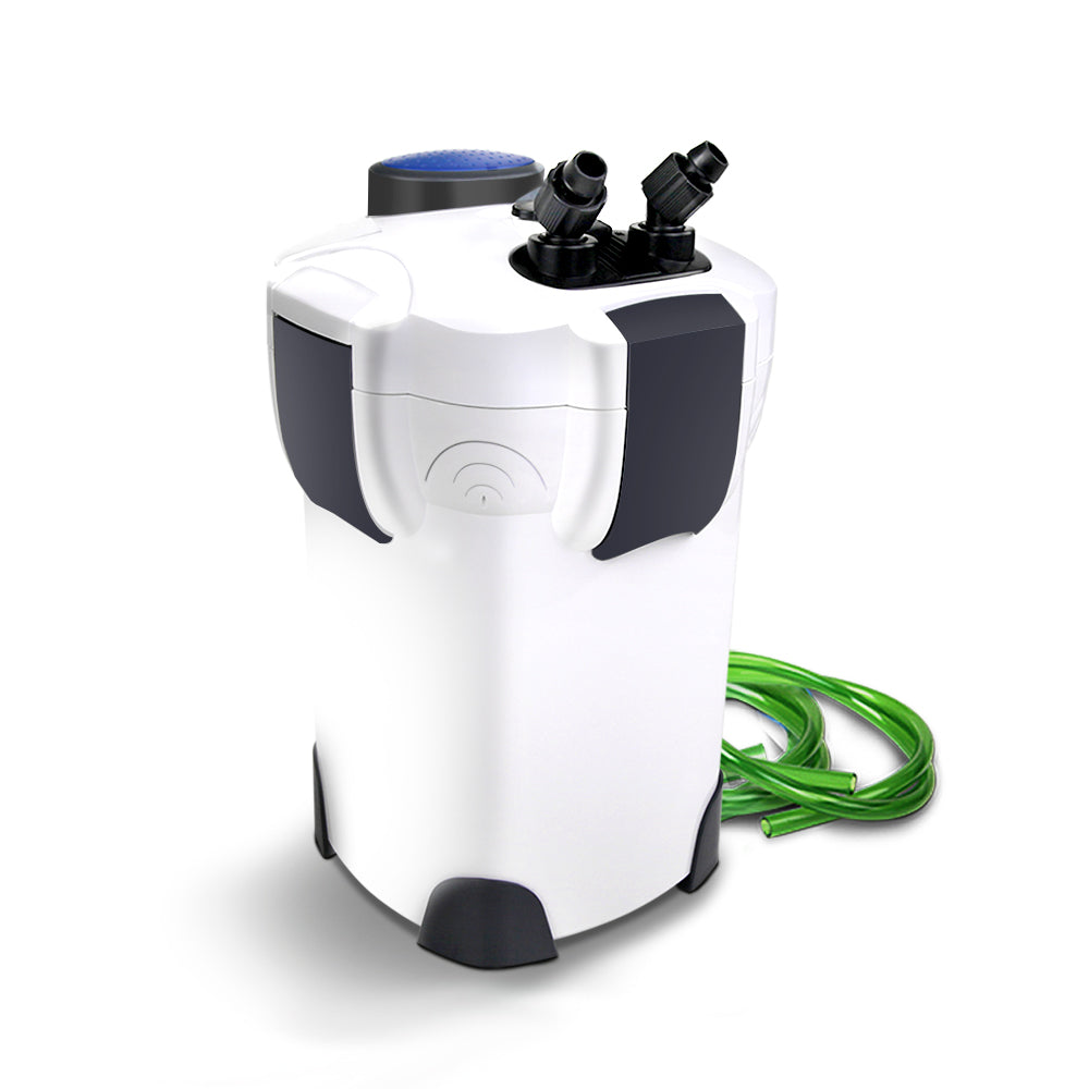 Aquarium External Canister Filters with UV Light & Media Kits - 1400L/H, 1850L/H, 2000L/H, 2400L/H Options (Dynamic Power & PROTEGE)