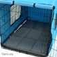 Pet Cage Cushioned Pads, Grey, 36", 42"
