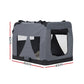 i.Pet Pet Carrier Soft Crate Dog Cat Travel Portable Cage Kennel Foldable Car M