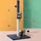 Upgrade Your Cat's Playtime with i.Pet's 105cm Grey Cat Tree Scratching Post with Hanging Toy