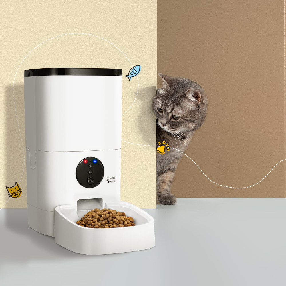 i.Pet Automatic Pet Feeder 6L Auto Wifi Dog Cat Feeder Smart Food App Control