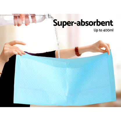 200pcs Puppy, Dog and Cat Training Pads - 60 x 60cm Super Absorbent, Disposable.