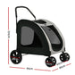 i.Pet Pet Pram Large Foldable Cat and Dog Stroller on 4 Wheels