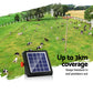 Giantz 4km Solar Electric Fence Energiser - 0.13J