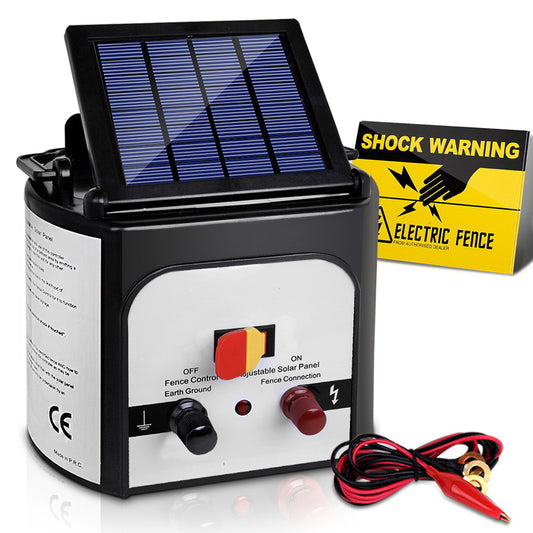 Solar Power Electric Fence Charger Energiser