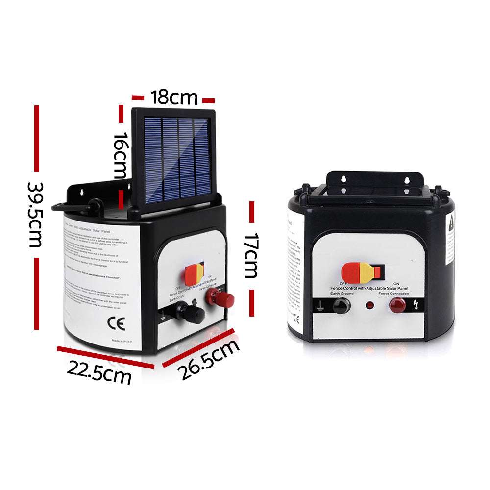 Solar Power Electric Fence Charger Energiser