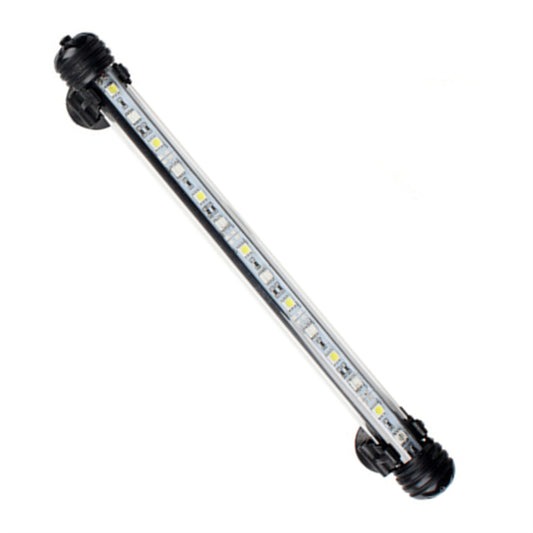 15 LED Aquarium Fish Tank LED Light Bar Lamp 28cm Pool Submersible Waterproof White Light