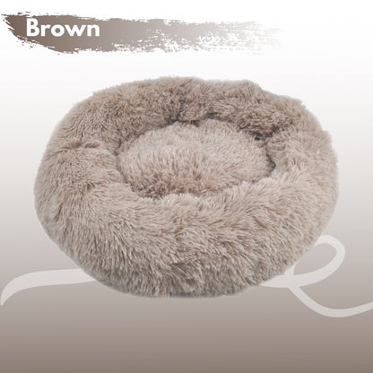 FLOOFI XL 100cm Round Pet Bed: Comfort and Style for Your Pet