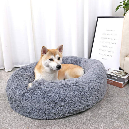 FLOOFI XL 100cm Round Pet Bed: Comfort and Style for Your Pet