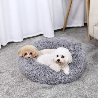 FLOOFI XL 100cm Round Pet Bed: Comfort and Style for Your Pet