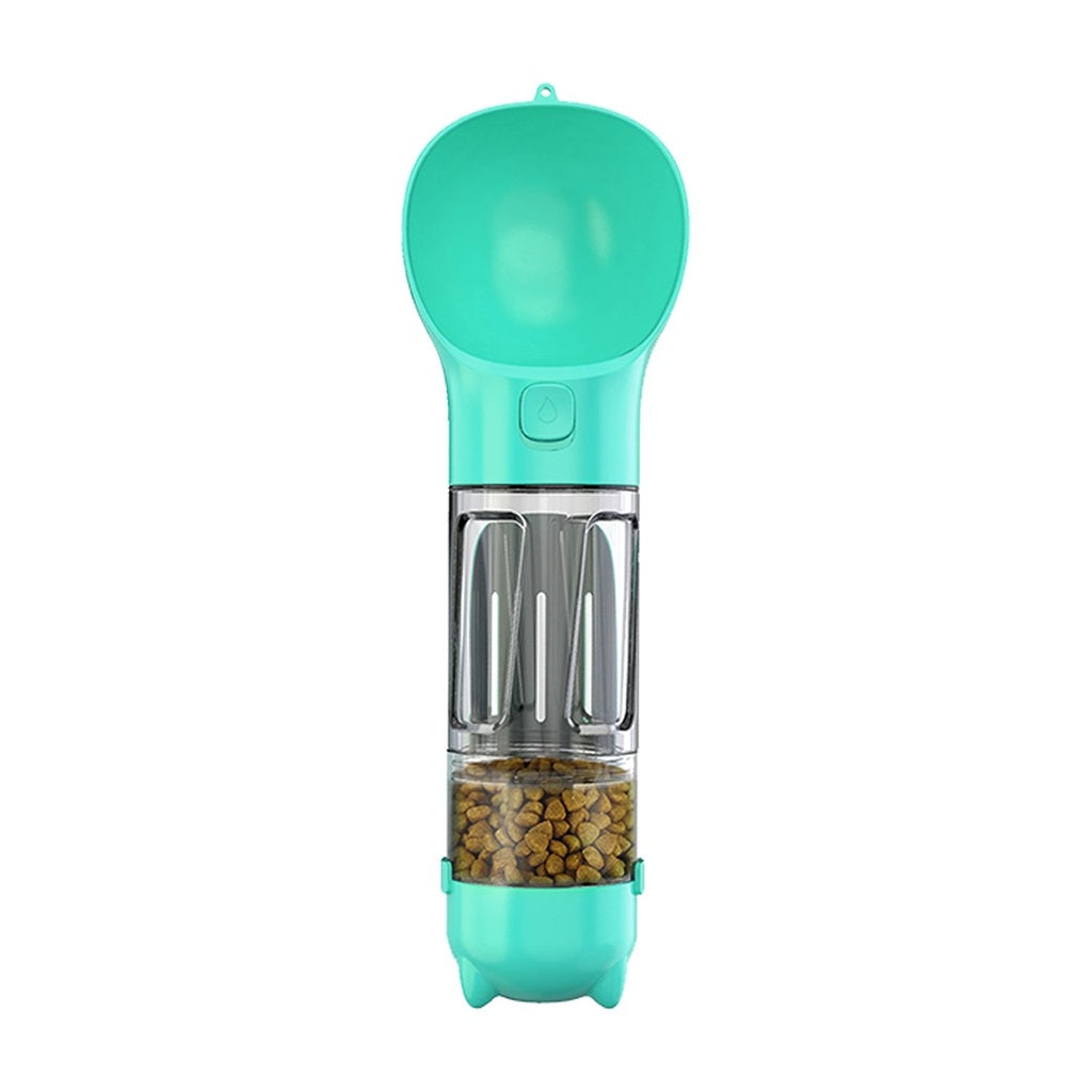 Floofi 4-in-1 Pet Scooper & Feeder – Blue & Green FI-FD-111/113-XQ