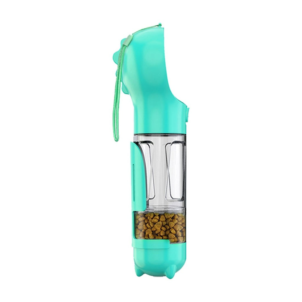 Floofi 4-in-1 Pet Scooper & Feeder – Blue & Green FI-FD-111/113-XQ