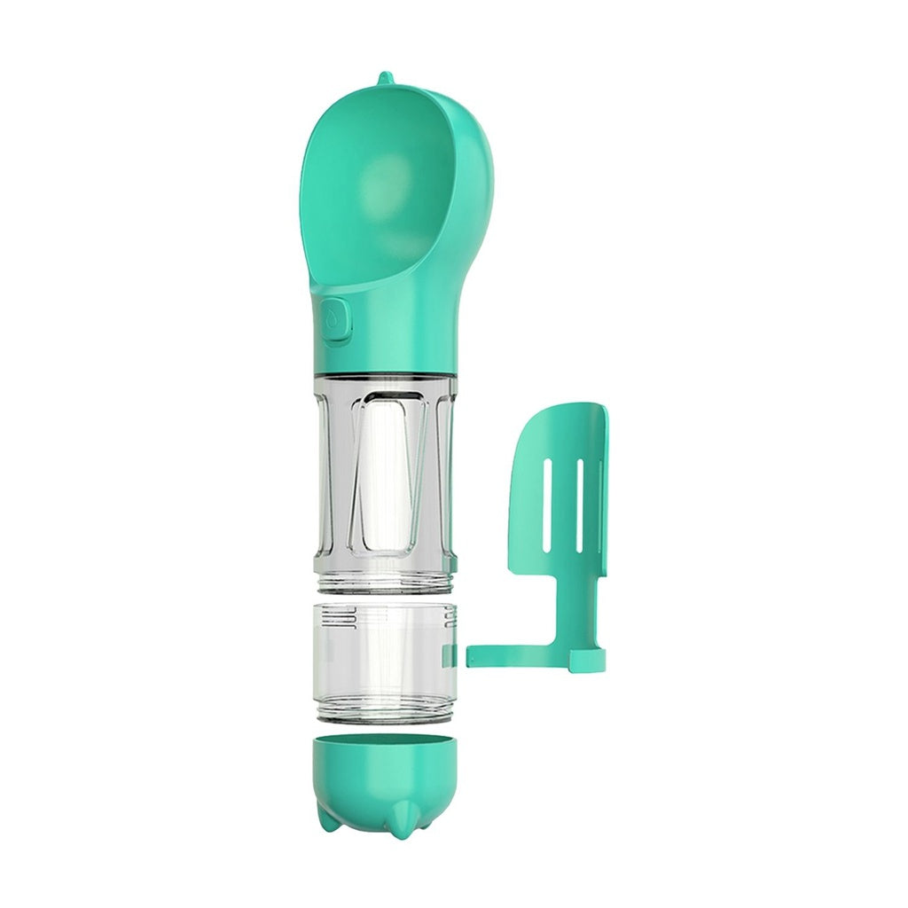 Floofi 4-in-1 Pet Scooper & Feeder – Blue & Green FI-FD-111/113-XQ