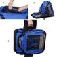 FLOOFI Portable Pet Carrier: Model 1 in M and XL Sizes (Blue, Pink, Grey)